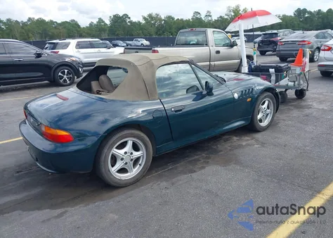 1997 BMW Z3 1.9L Roadster z USA, uszkodzony, nr VIN 4USCH7328VLB80648